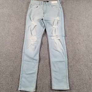 Hollister Jeans Mens 31x32 Athletic Skinny Distressed Ripped Denim Denim NEW NWT